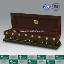 High Quality Caskets Wholesale LUXES American Style Presiden-Cranes Funeral Wooden Casket